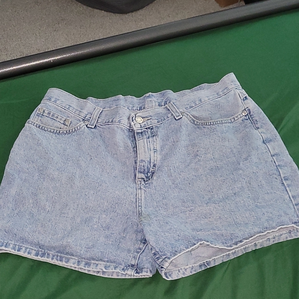 Denim high waist shorts - Lee